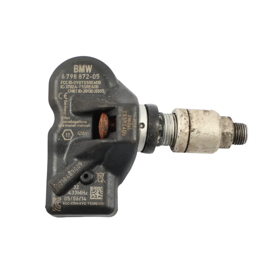  Module Électronique Roue BMW F10 F11 F30 F31 RDC 433 Mhz Unité X2 - SKU 6798872-2 - Numéro de pièce 6798872