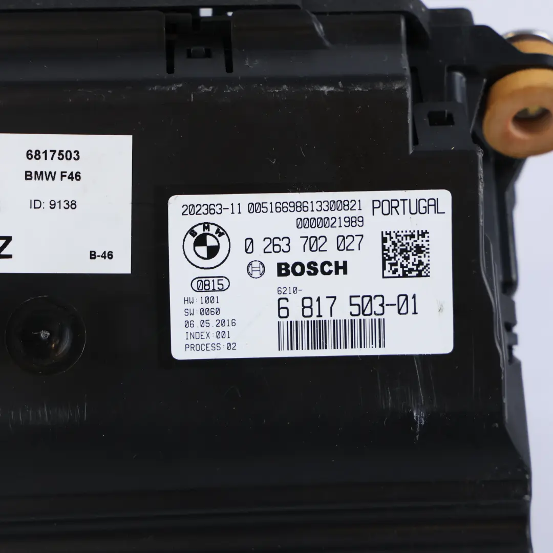 BMW F45 F46 Wyświetlacz Projektor Head-Up HUD - SKU 6817503 - Numer Części 6817503