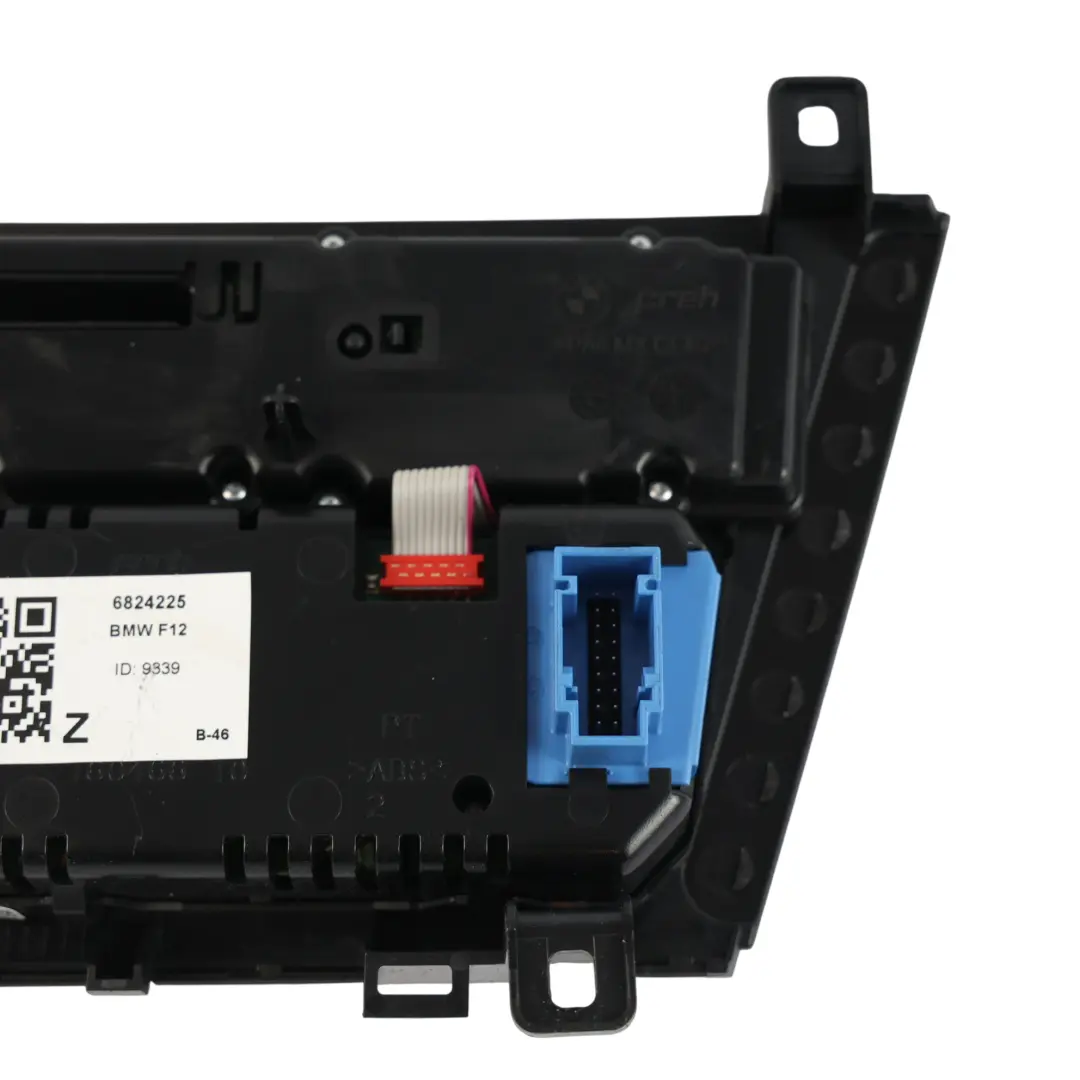 Aire Acondicionado Calefacción Asiento Radio Control 160466 para BMW F12 LCI con número de pieza 6824225 BMW F12 LCI Aire Acondicionado Calefacción Asiento Radio Control 160466 - SKU 6824225 - Número de pieza 6824225