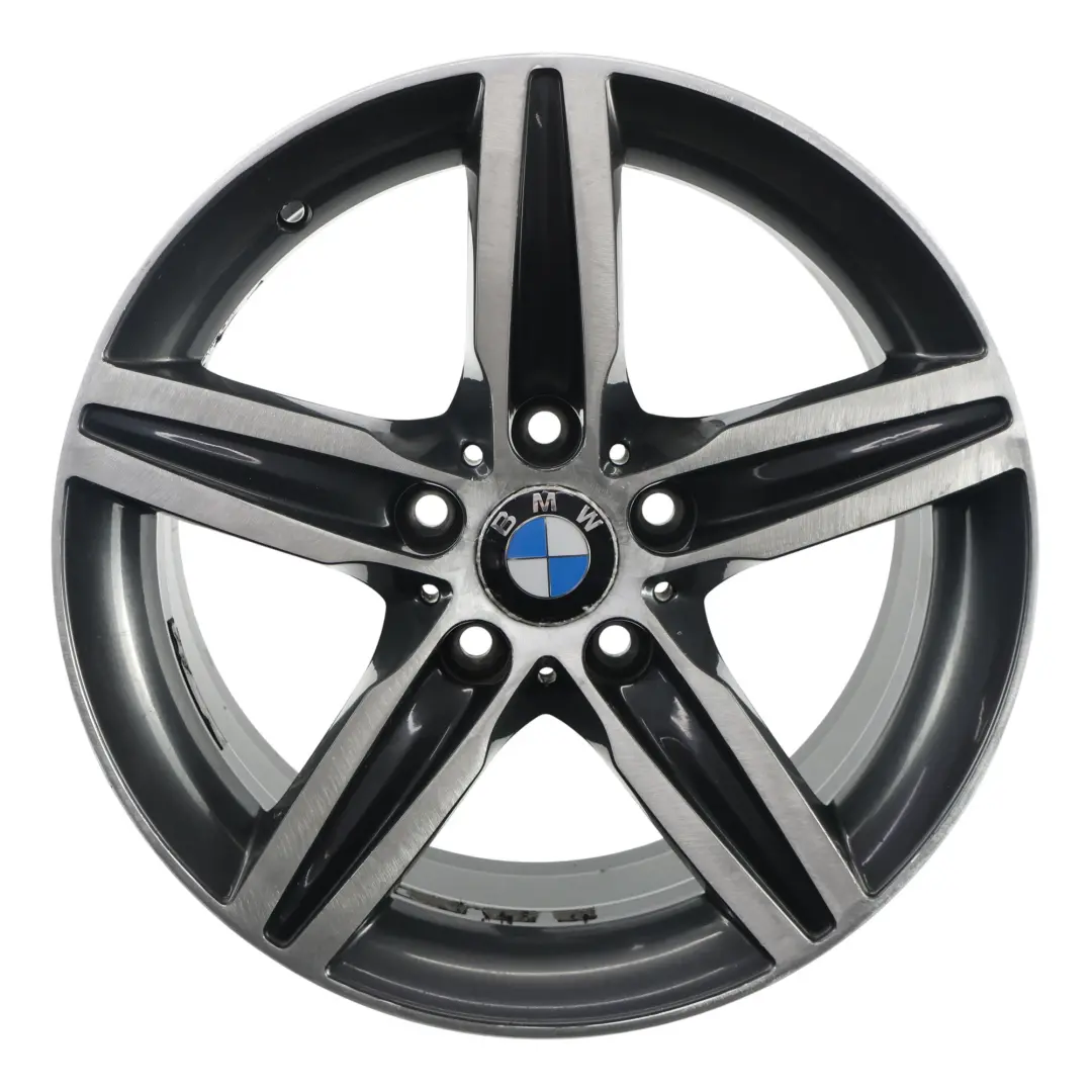 Cerchio lega grigio 17" raggi stellati 379 ET:43 7,5J per BMW F20 F21 F22 con numero di parte 6850151 BMW F20 F21 F22 Cerchio lega grigio 17" raggi stellati 379 ET:43 7,5J - SKU 6850151-13 - Numero di parte 6850151