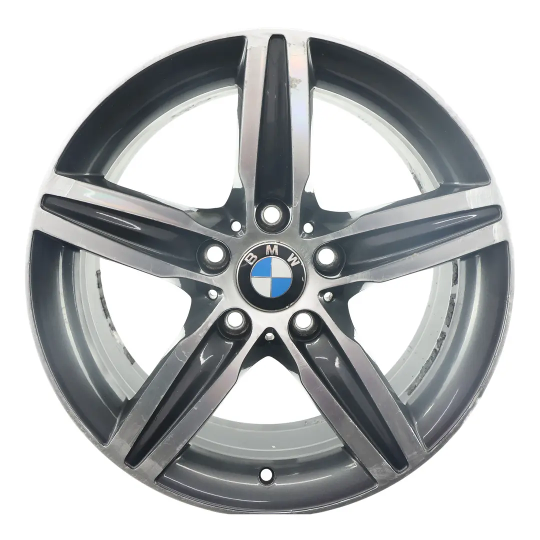 Jante en alliage gris 17" Star Spoke 379 ET:43 7,5J pour BMW F20 F21 F22 F23 à propos du numéro de pièce 6850151 BMW F20 F21 F22 F23 Jante en alliage gris 17" Star Spoke 379 ET:43 7,5J - SKU 6850151-13 - Numéro de pièce 6850151