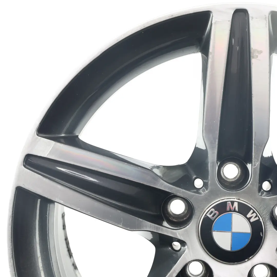 Graue Leicht metall felge 17" Sternspeiche ET:43 7,5J für BMW F20 F21 F22 mit Teilenummer 6850151 BMW F20 F21 F22 Graue Leicht metall felge 17" Sternspeiche ET:43 7,5J - SKU 6850151-13 - Teilenummer 6850151
