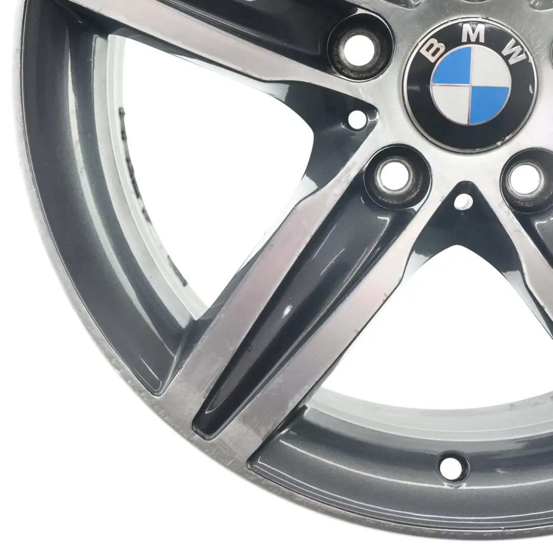 BMW F20 F21 F22 F23 Jante en alliage gris 17" Star Spoke 379 ET:43 7,5J - SKU 6850151-13 - Numéro de pièce 6850151