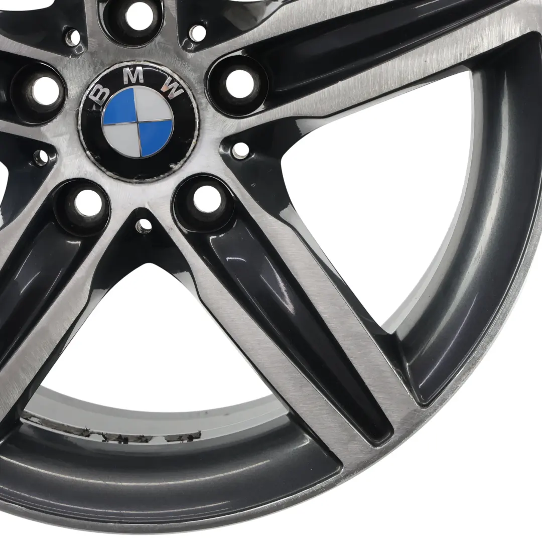 Graue Leicht metall felge 17" Sternspeiche ET:43 7,5J für BMW F20 F21 F22 mit Teilenummer 6850151 BMW F20 F21 F22 Graue Leicht metall felge 17" Sternspeiche ET:43 7,5J - SKU 6850151-13 - Teilenummer 6850151