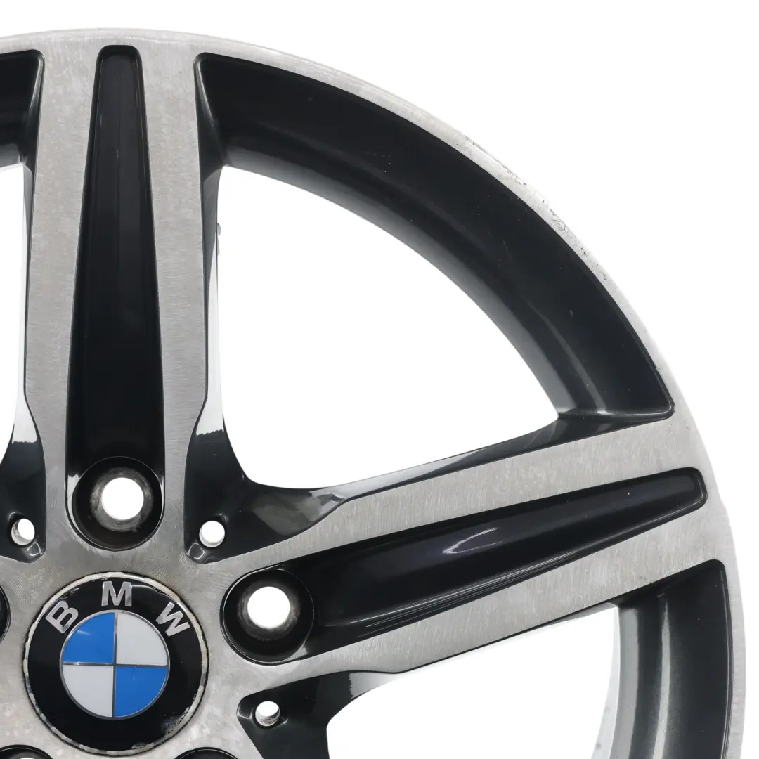 Grey Alloy Wheel Rim 17" Star Spoke 379 ET:43 7,5J to BMW F20 F21 F22 F23 with Part number 6850151 BMW F20 F21 F22 F23 Grey Alloy Wheel Rim 17" Star Spoke 379 ET:43 7,5J - SKU 6850151-14 - Part number 6850151