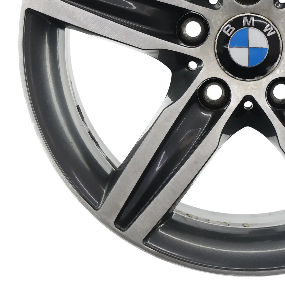 Llanta aleación gris BMW F20 F21 F22 F23 17" Star Spoke 379 ET:43 7,5J para con número de pieza 6850151 Llanta aleación gris BMW F20 F21 F22 F23 17" Star Spoke 379 ET:43 7,5J - SKU 6850151-14 - Número de pieza 6850151