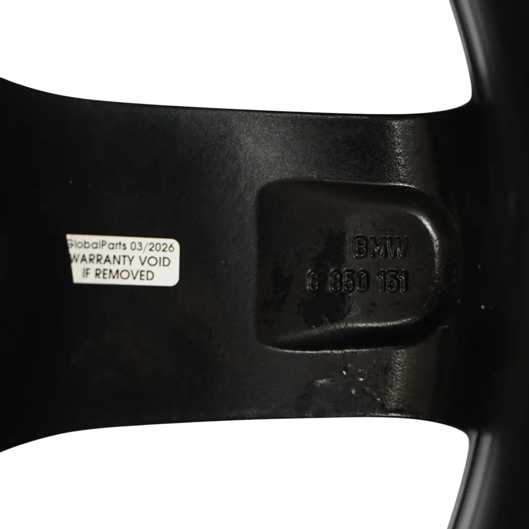 BMW F20 F21 F22 F23 Llanta de aleación 17" Star Spoke 379 ET:43 7,5J - SKU 6850151-17 - Número de pieza 6850151