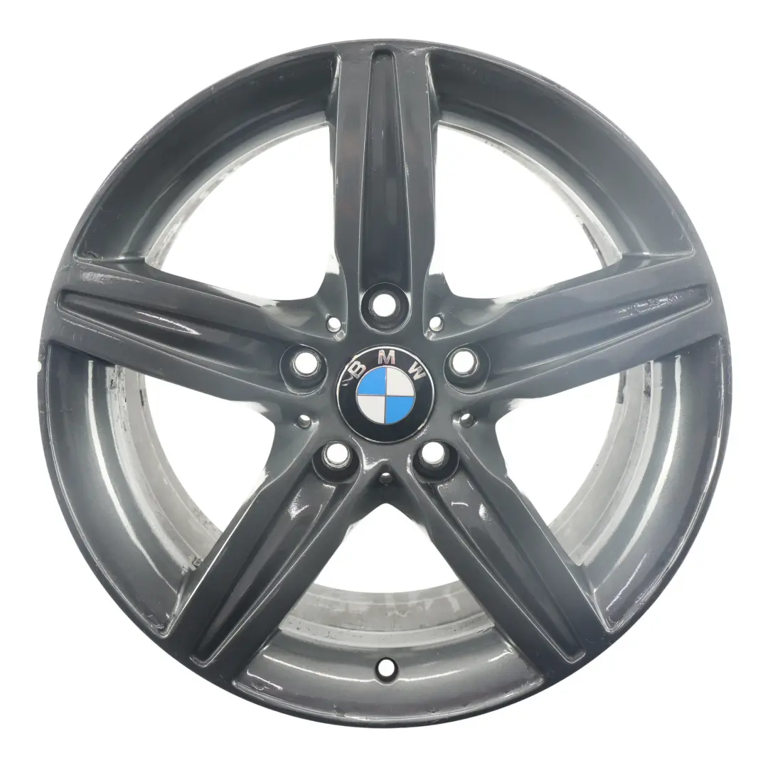 BMW F20 F21 F22 Grigio AlluMini o Cerchione Lega 17" Raggi a Stella 379 ET: 43 - SKU 6850151-3 - Numero di parte 6850151