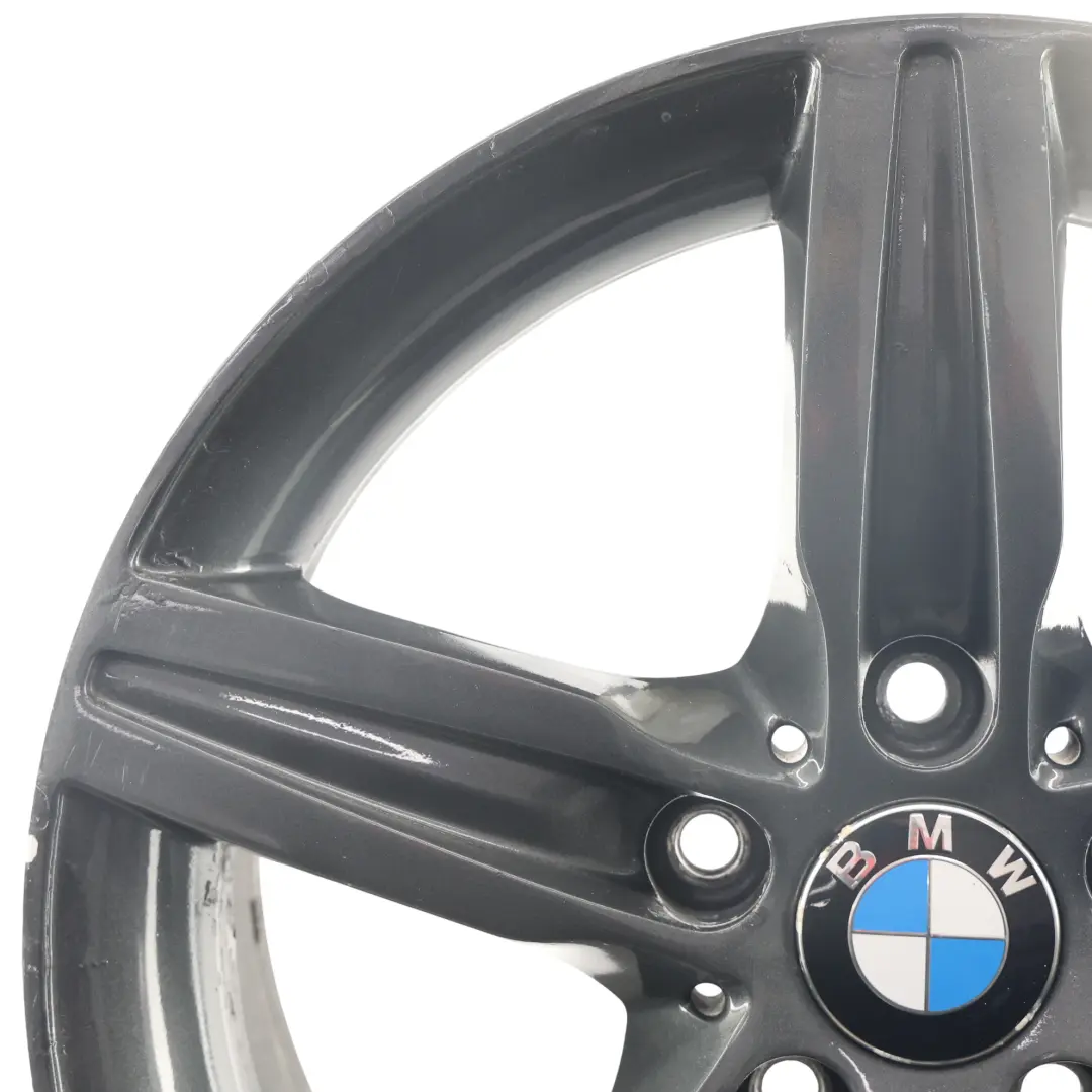 BMW F20 F21 F22 Gris Jantes Alu Alliage 17" Rayons en etoile 379 ET:43 - SKU 6850151-3 - Numéro de pièce 6850151