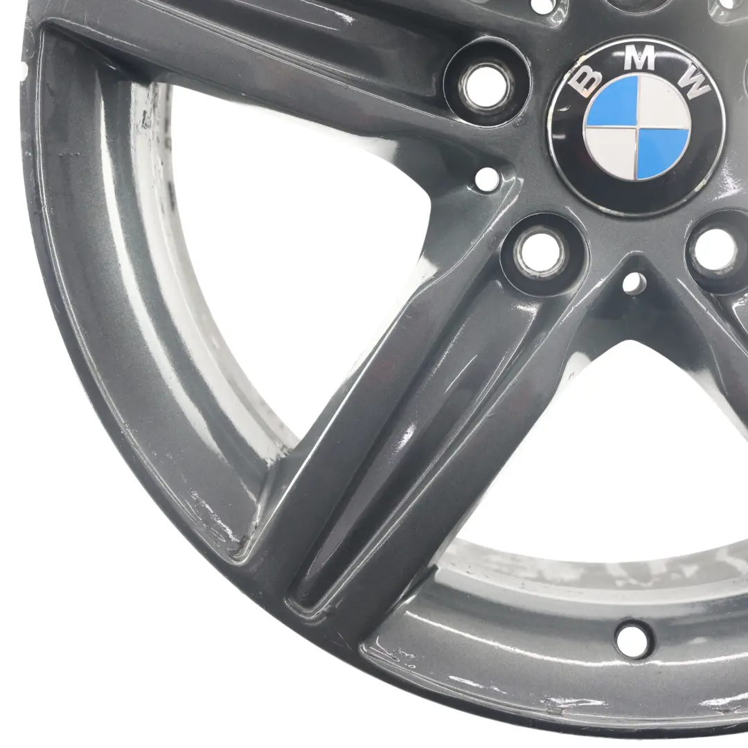 BMW F20 F21 F22 F23 Grey Alloy Wheel Rim 17" Star Spoke 379 7,5J ET:43 - SKU 6850151-3 - Part number 6850151