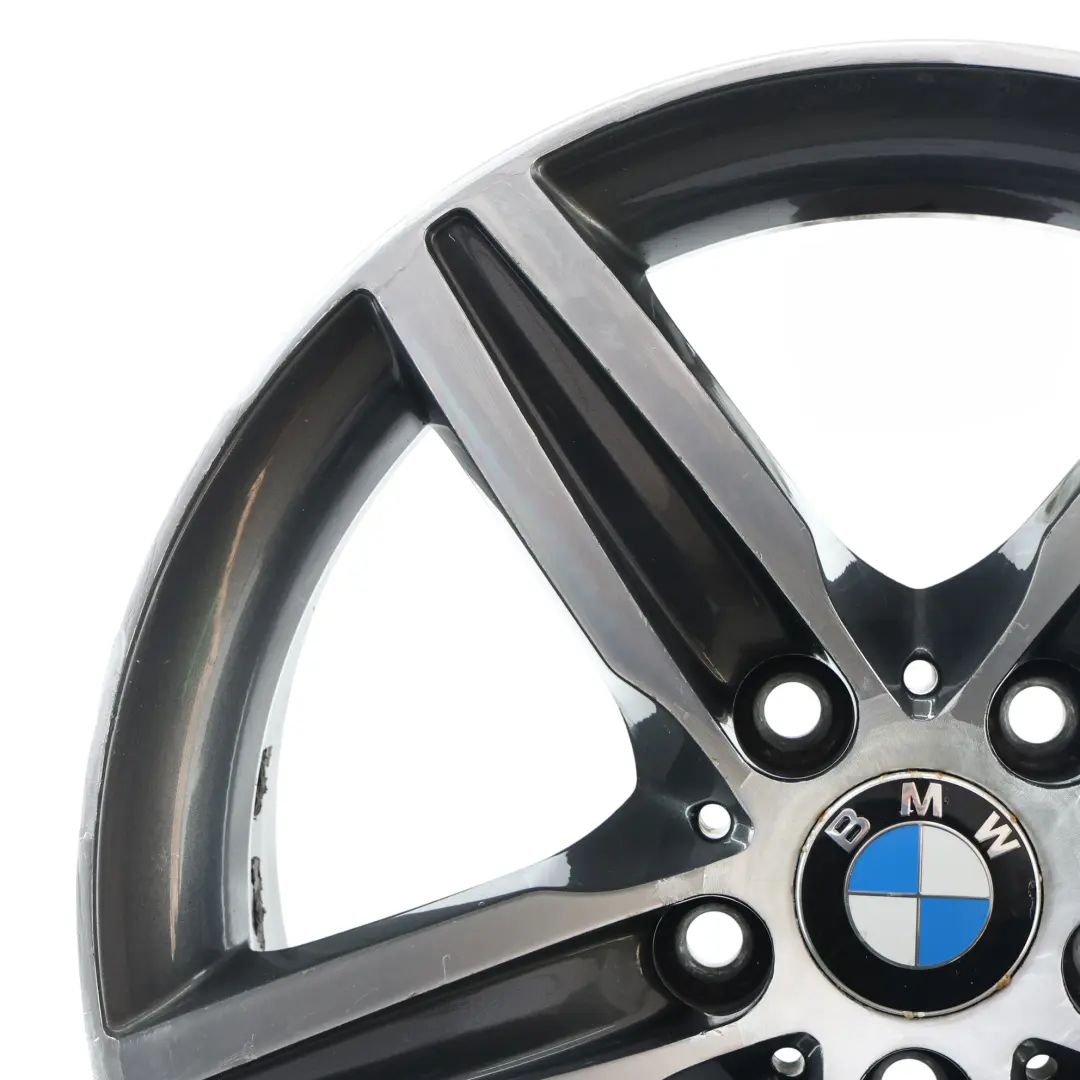 Llanta de Aleacion Negra 17" Star Spoke 379 ET:43 7,5J para BMW F20 F21 F22 con número de pieza 6850151 BMW F20 F21 F22 Llanta de Aleacion Negra 17" Star Spoke 379 ET:43 7,5J - SKU 6850151-4 - Número de pieza 6850151