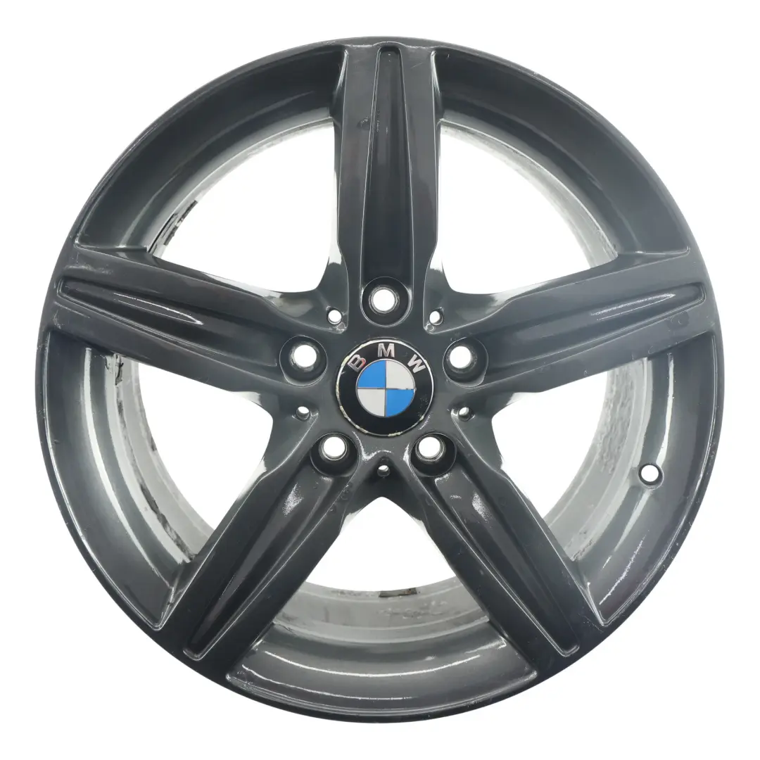 Cerchio lega grigio 17" raggi stellati 379 ET:43 7,5J per BMW F20 F21 F22 con numero di parte 6850151 BMW F20 F21 F22 Cerchio lega grigio 17" raggi stellati 379 ET:43 7,5J - SKU 6850151-9 - Numero di parte 6850151