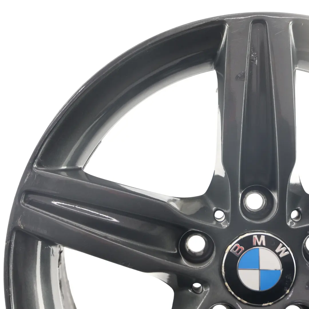 BMW F20 F21 F22 Cerchio lega grigio 17" raggi stellati 379 ET:43 7,5J - SKU 6850151-9 - Numero di parte 6850151