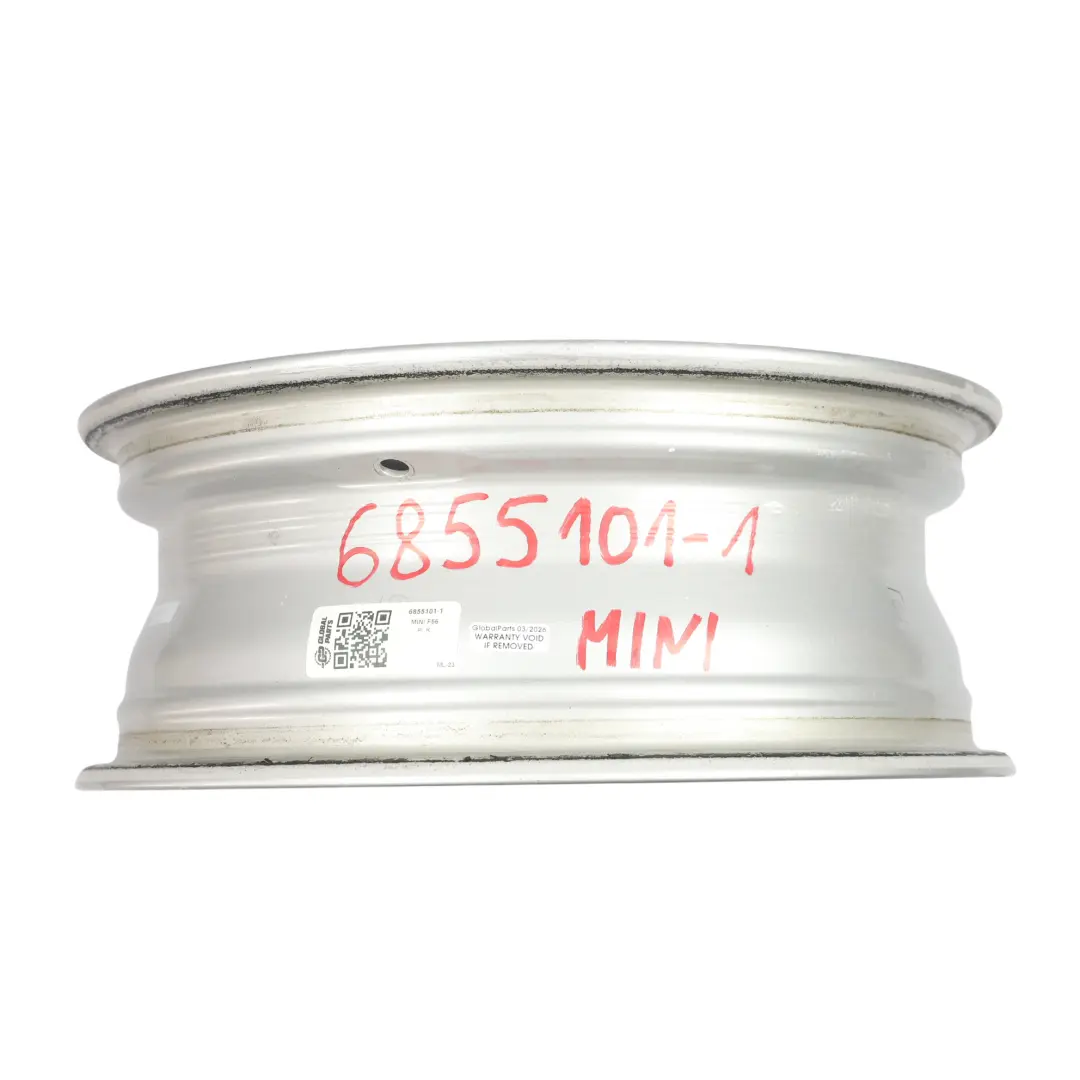 Alu Felge Alufelge 15" 5,5J ET:46 Heli Spoke 492 für Mini Cooper One F55 F56 F57 mit Teilenummer 6855101 Mini Cooper One F55 F56 F57 Alu Felge Alufelge 15" 5,5J ET:46 Heli Spoke 492 - SKU 6855101-1 - Teilenummer 6855101