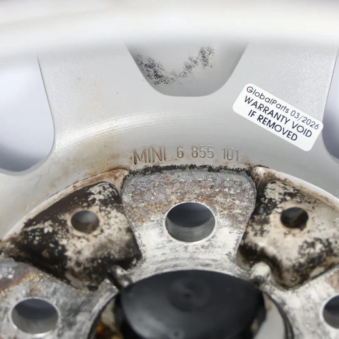 Mini Cooper One F55 F56 F57 Wheel Alloy Rim 15" 5,5J ET:46 Heli Spoke 492 - SKU 6855101-2 - Part number 6855101