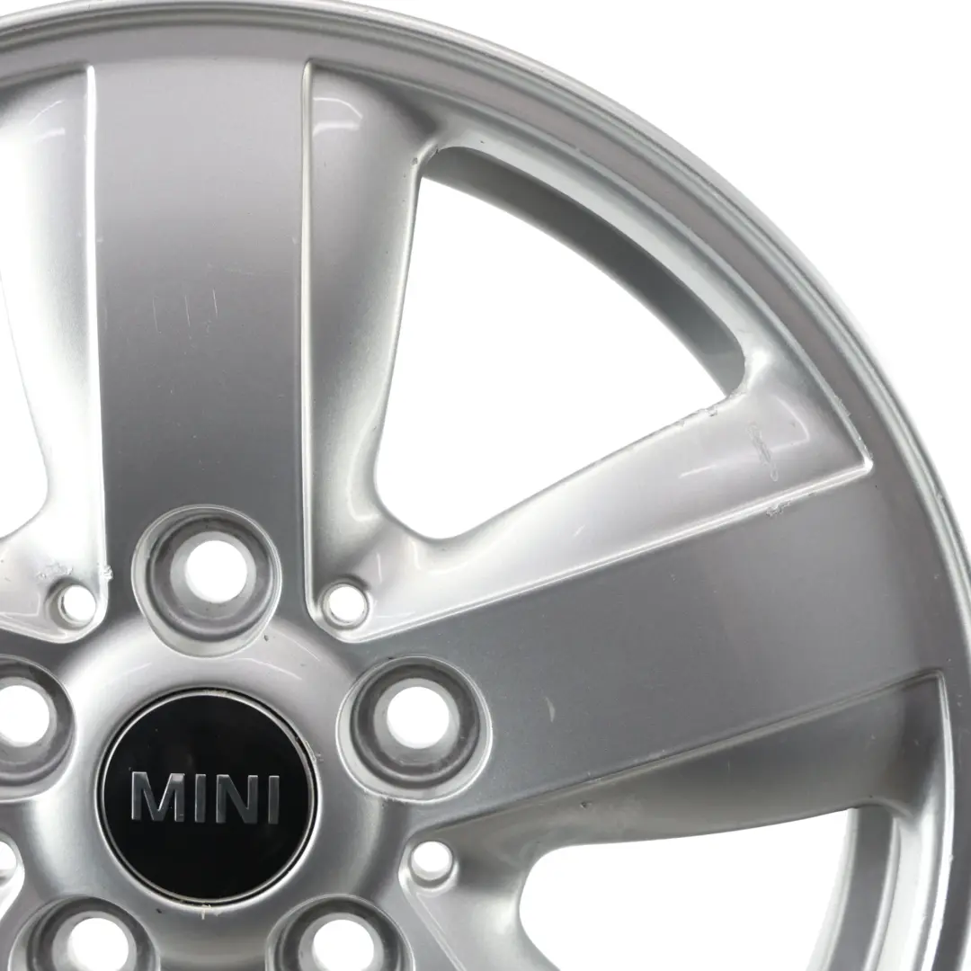 Alloy Rim 15" 5,5J ET:46 Heli Spoke 492 to Mini Cooper One F55 F56 F57 Wheel with Part number 6855101 Mini Cooper One F55 F56 F57 Wheel Alloy Rim 15" 5,5J ET:46 Heli Spoke 492 - SKU 6855101-3 - Part number 6855101