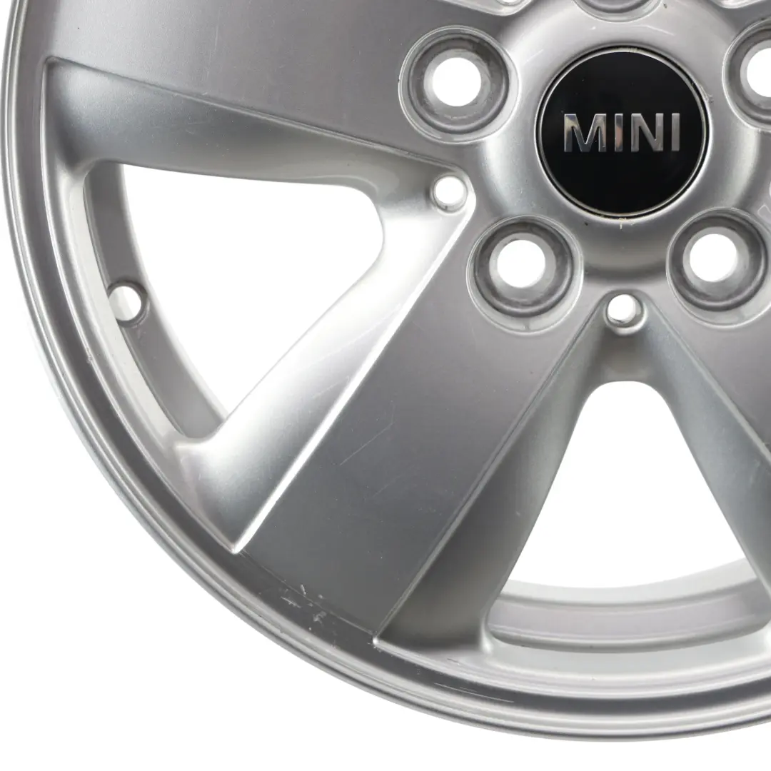 Alloy Rim 15" 5,5J ET:46 Heli Spoke 492 to Mini Cooper One F55 F56 F57 Wheel with Part number 6855101 Mini Cooper One F55 F56 F57 Wheel Alloy Rim 15" 5,5J ET:46 Heli Spoke 492 - SKU 6855101-3 - Part number 6855101