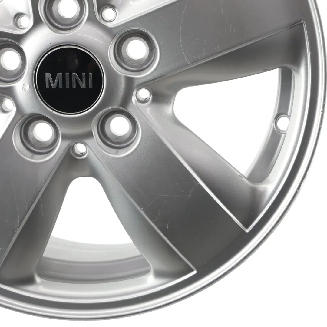 Alloy Rim 15" 5,5J ET:46 Heli Spoke 492 to Mini Cooper One F55 F56 F57 Wheel with Part number 6855101 Mini Cooper One F55 F56 F57 Wheel Alloy Rim 15" 5,5J ET:46 Heli Spoke 492 - SKU 6855101-4 - Part number 6855101