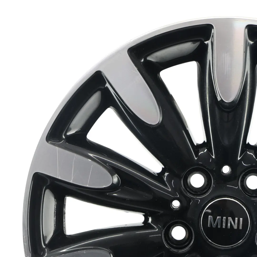 Alloy Wheel Rim 17" ET:54 7J Roulette Spoke 502 to Mini Cooper One F55 F56 with Part number 6855111 Mini Cooper One F55 F56 Alloy Wheel Rim 17" ET:54 7J Roulette Spoke 502 - SKU 6855111-2 - Part number 6855111