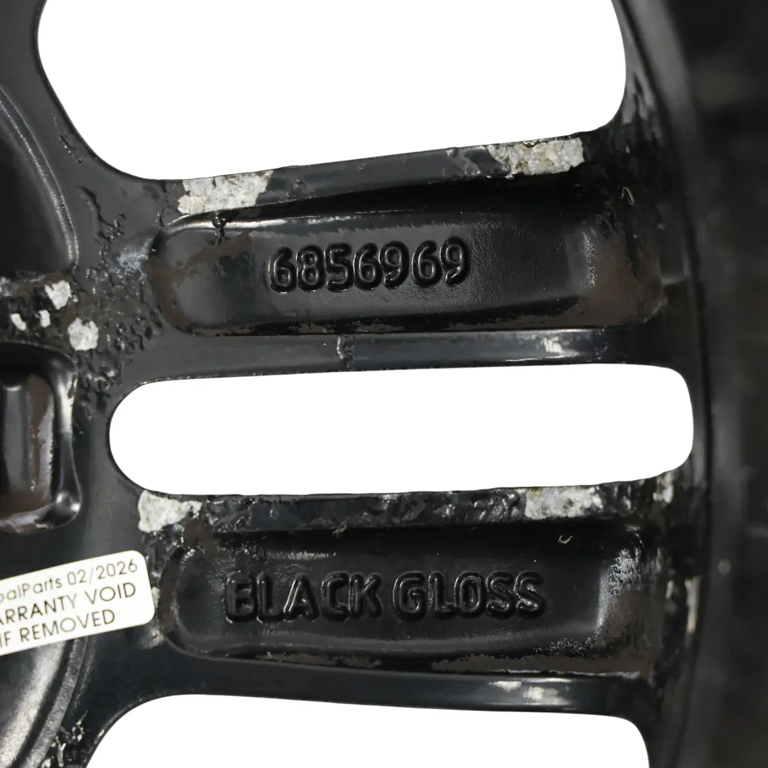 Schwarz Felge 16" 6,5J 6-Stern Doppelspeiche 119 für Mini Cooper R55 R56 R57 mit Teilenummer 6856969 Mini Cooper R55 R56 R57 Schwarz Felge 16" 6,5J 6-Stern Doppelspeiche 119 - SKU 6856969-1 - Teilenummer 6856969