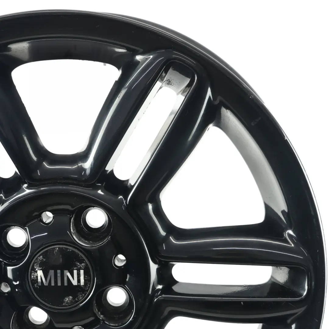 Llanta De Aleación Negra 16" 6,5J 6-Star Twin Spoke 119 para Mini Cooper R55 R56 R57 con número de pieza 6856969 Mini Cooper R55 R56 R57 Llanta De Aleación Negra 16" 6,5J 6-Star Twin Spoke 119 - SKU 6856969-1 - Número de pieza 6856969
