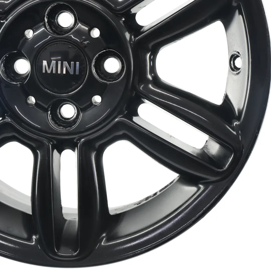 Cerchio In Lega Nero 16" 6,5J 6-Star Twin Spoke 119 per Mini Cooper R55 R56 R57 con numero di parte 6856969 Mini Cooper R55 R56 R57 Cerchio In Lega Nero 16" 6,5J 6-Star Twin Spoke 119 - SKU 6856969-2 - Numero di parte 6856969