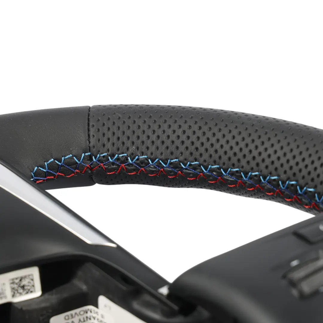 NUEVO Volante deportivo De cuero negro M-tricolored para BMW F45 F46 X1 F48 X2 F39 con número de pieza 6860357 BMW F45 F46 X1 F48 X2 F39 NUEVO Volante deportivo De cuero negro M-tricolored - SKU 6860357-1 - Número de pieza 6860357