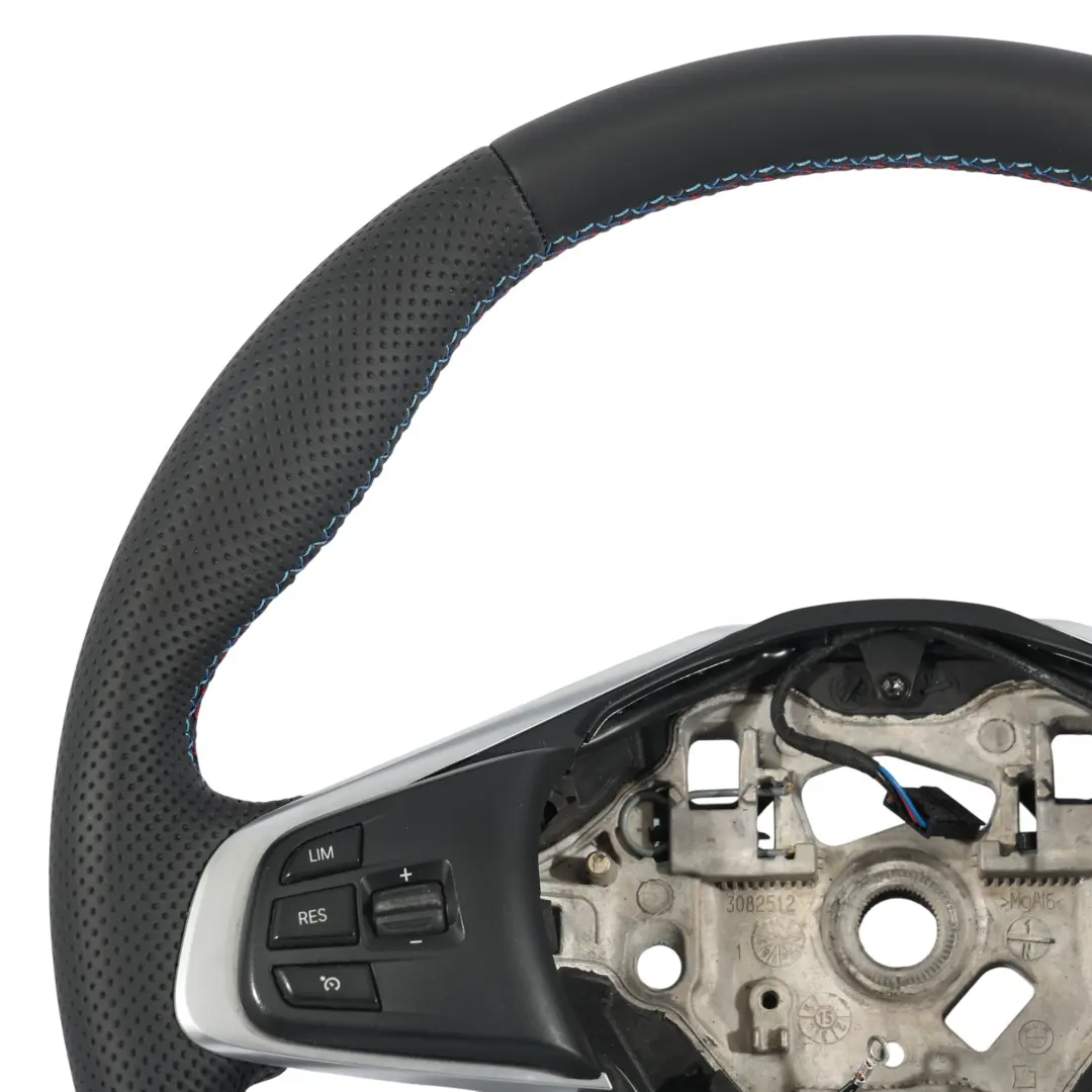 BMW F45 F46 X1 F48 X2 F39 Nuovo Volante Sportivo In Pelle Nera M-Tricolori - SKU 6860357-1 - Numero di parte 6860357 
