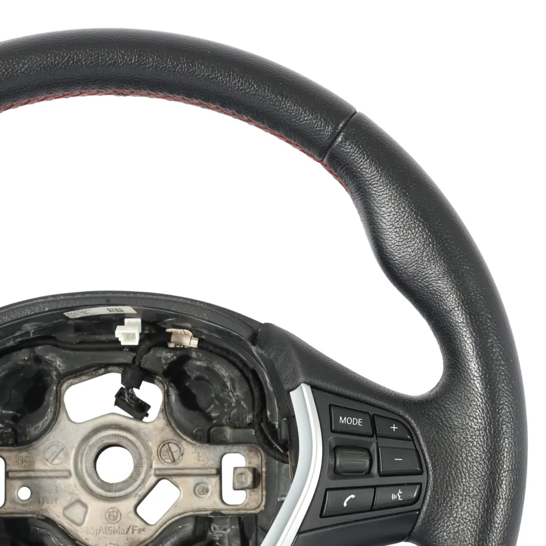 BMW F20 F21 F30 F31 Volant Sport en Cuir Noir Fil Rouge Multifonctions - SKU 6863346-4 - Numéro de pièce 6863346