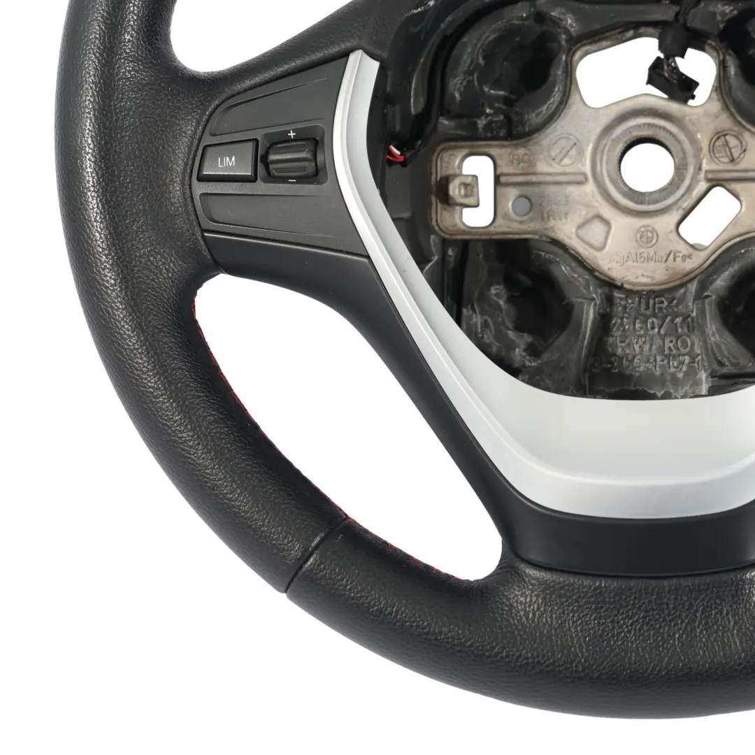 Lenkrad Sportlenkrad Sport Line Roten Nähfäden Multifunktion für BMW F20 F21 F30 F31 mit Teilenummer 6863346 BMW F20 F21 F30 F31 Lenkrad Sportlenkrad Sport Line Roten Nähfäden Multifunktion - SKU 6863346-4 - Teilenummer 6863346