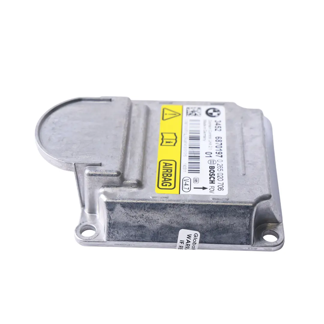 Moduł Sterownik Poduszek Powietrznych ICM do BMW X5 F15 X6 F16 o numerze 6870197 BMW X5 F15 X6 F16 Moduł Sterownik Poduszek Powietrznych ICM - SKU 6870197 - Numer Części 6870197