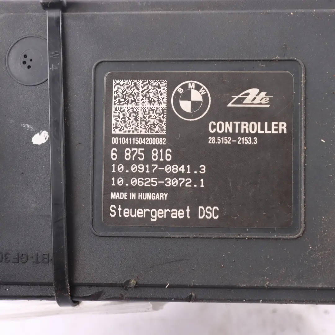 DSC ABS Unité Pompe Hydraulique 6875815 6875816 pour BMW F20 F21 F22 F23 F30 F32 à propos du numéro de pièce 6897119 BMW F20 F21 F22 F23 F30 F32 DSC ABS Unité Pompe Hydraulique 6875815 6875816 - SKU 6897119 - Numéro de pièce 6897119