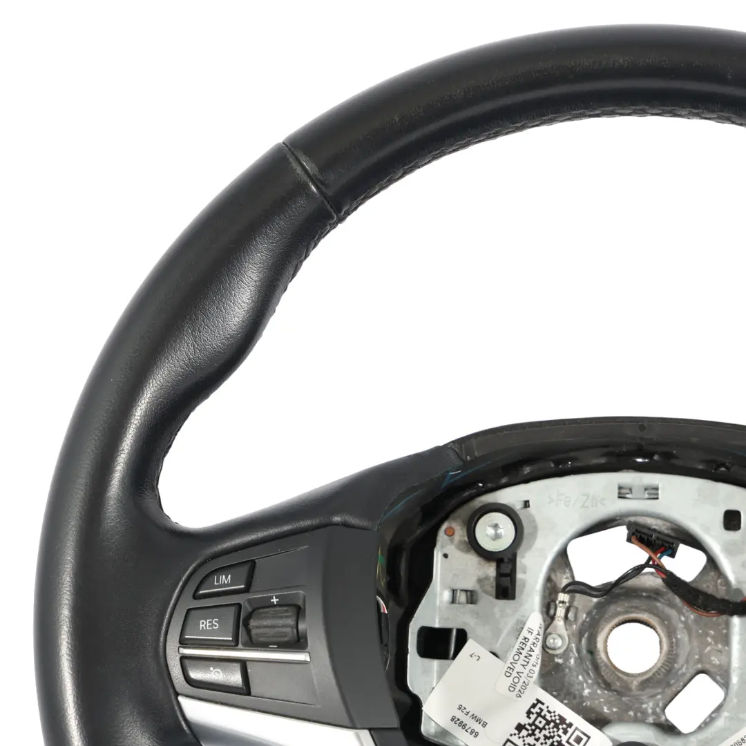BMW X3 F25 X4 F26 Steering Wheel Sport Black Leather Multifunction - SKU 6879928 - Part number 6879928