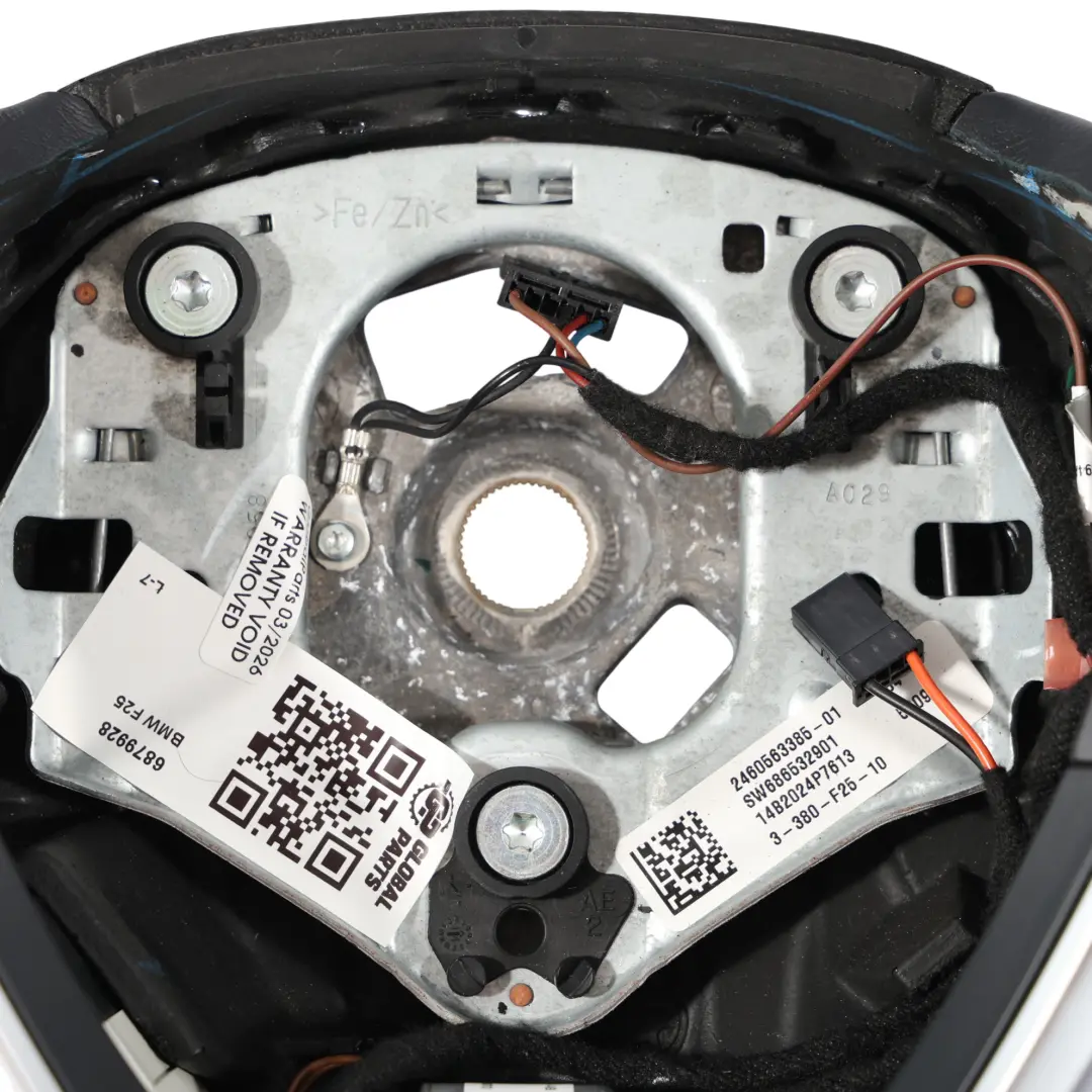 BMW X3 F25 X4 F26 Kierownica Sport Czarna Skóra Multifunkcja - SKU 6879928 - Numer Części 6879928