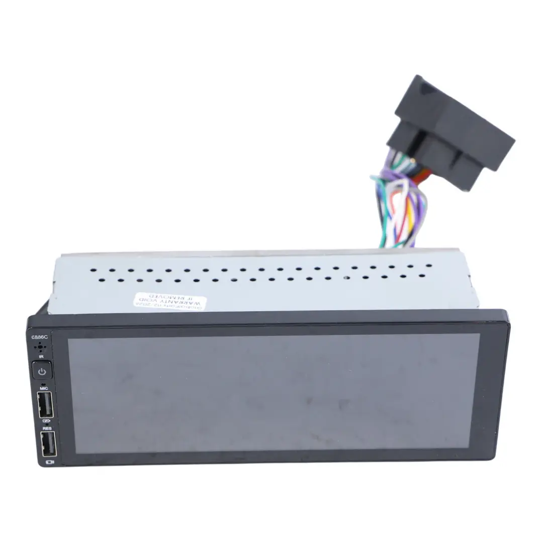 Hikity Autoradio Media 1 DIN 6.86" 2GB/64GB Android 13 pour à propos du numéro de pièce 6886C Hikity Autoradio Media 1 DIN 6.86" 2GB/64GB Android 13 - SKU 6886C - Numéro de pièce 6886C