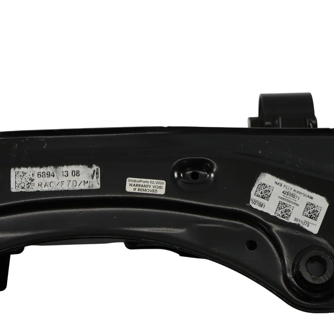 F74 Assale Posteriore Sottotelaio Culla Sospensione M135i M235i xDrive per BMW F70 con numero di parte 6894183 BMW F70 F74 Assale Posteriore Sottotelaio Culla Sospensione M135i M235i xDrive - SKU 6894183 - Numero di parte 6894183