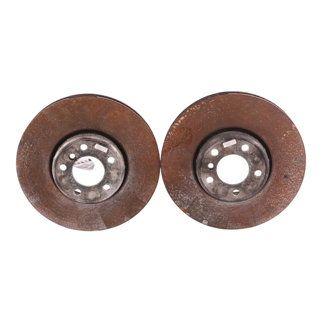 BMW F10 F12 Brake Disc Set 348x36 Front Wheel Ventilated Left Right N/O/S Brembo - SKU 6898729-1 - Part number 6898729