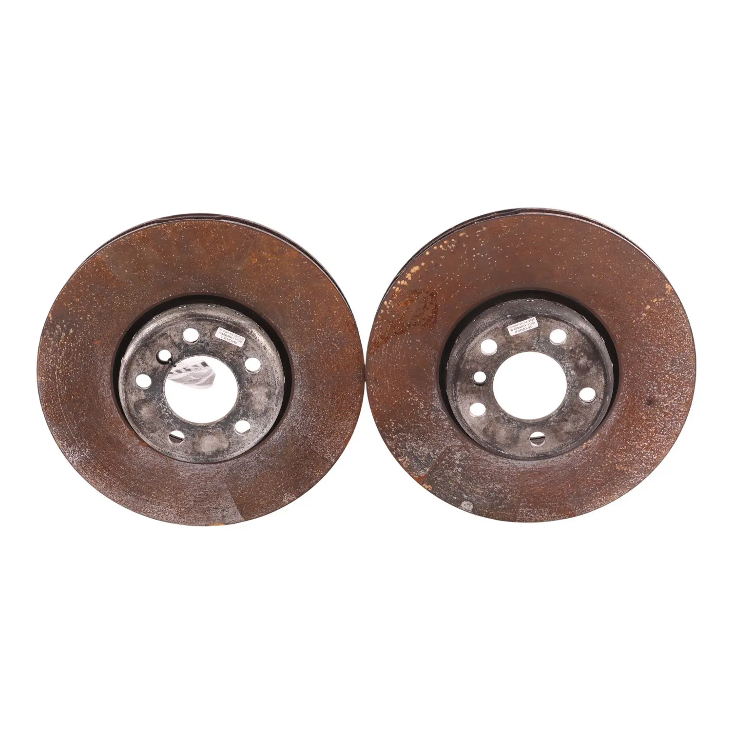 BMW F10 F12 Brake Disc Set 348x36 Front Wheel Ventilated Left Right N/O/S Brembo