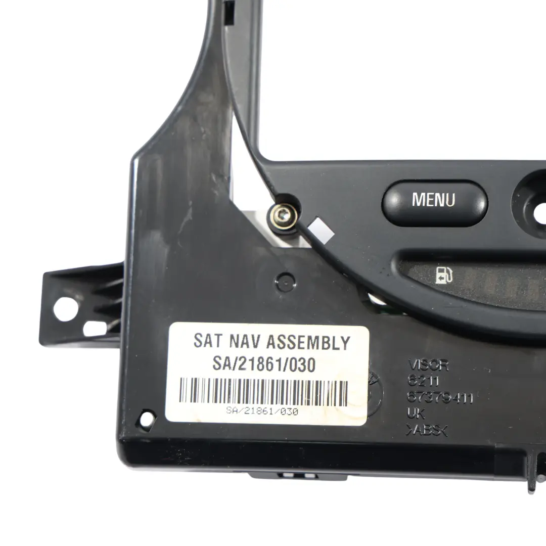 Sat Nav GPS Dashboard Display Head Unit Rahmenabdeckung für Mini R50 R52 R53 mit Teilenummer 6957268 Mini R50 R52 R53 Sat Nav GPS Dashboard Display Head Unit Rahmenabdeckung - SKU 6957268-2 - Teilenummer 6957268