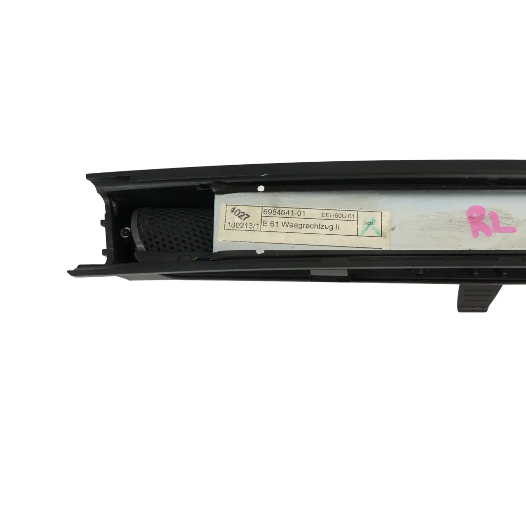 Finestrino Porta Rullo Parasole Posteriore Sinistro per BMW E61 LCI con numero di parte 6984641 BMW E61 LCI Finestrino Porta Rullo Parasole Posteriore Sinistro - SKU 6984641 - Numero di parte 6984641