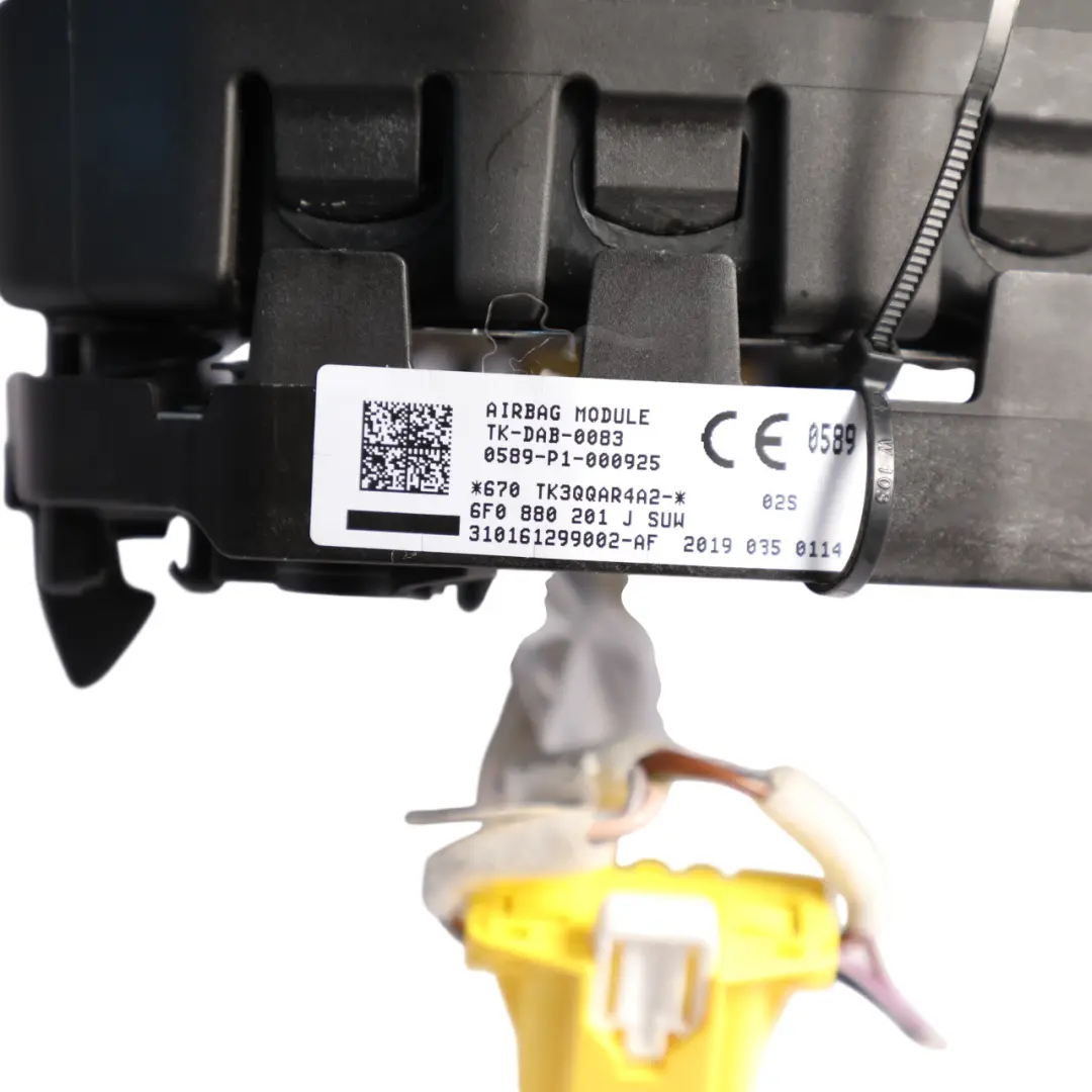 Seat Leon Cupra Mk3 Steering Wheel Driver's Side Air Module Copper - SKU 6F0880201J-1 - Part number 6F0880201J