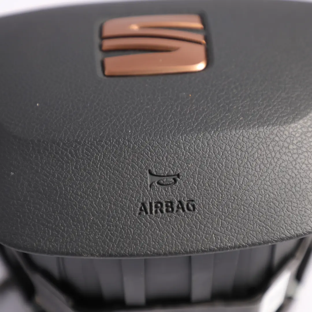 Mk3 Steering Wheel Driver's Side Air Module Copper to Seat Leon Cupra with Part number 6F0880201J Seat Leon Cupra Mk3 Steering Wheel Driver's Side Air Module Copper - SKU 6F0880201J-1 - Part number 6F0880201J