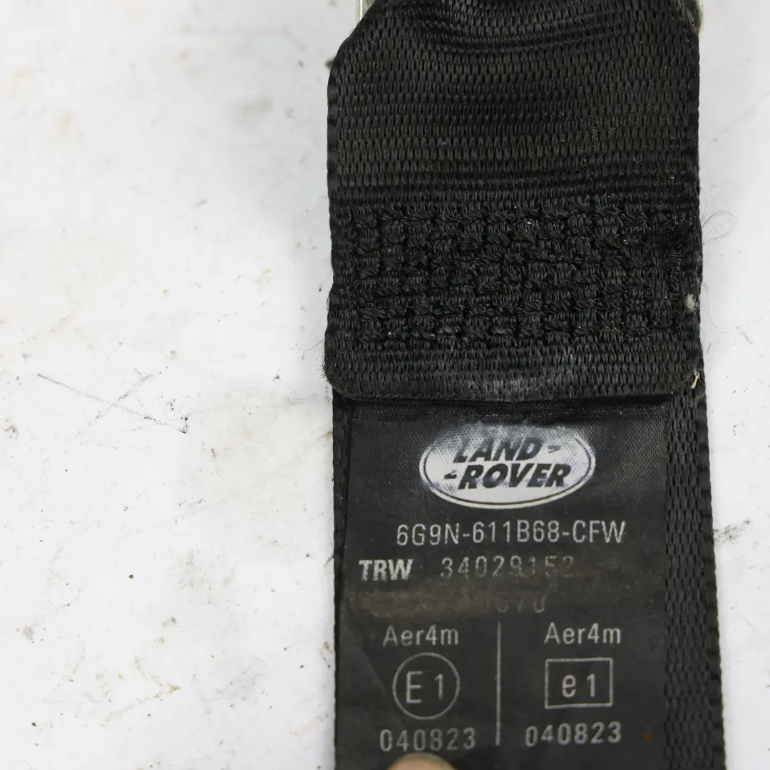 Cinturón Trasero Izquierdo Derecho para Land Rover Freelander 2 con número de pieza 6G9N-611B68-CFW Land Rover Freelander 2 Cinturón Trasero Izquierdo Derecho - SKU 6G9N-611B68-CFW - Número de pieza 6G9N-611B68-CFW