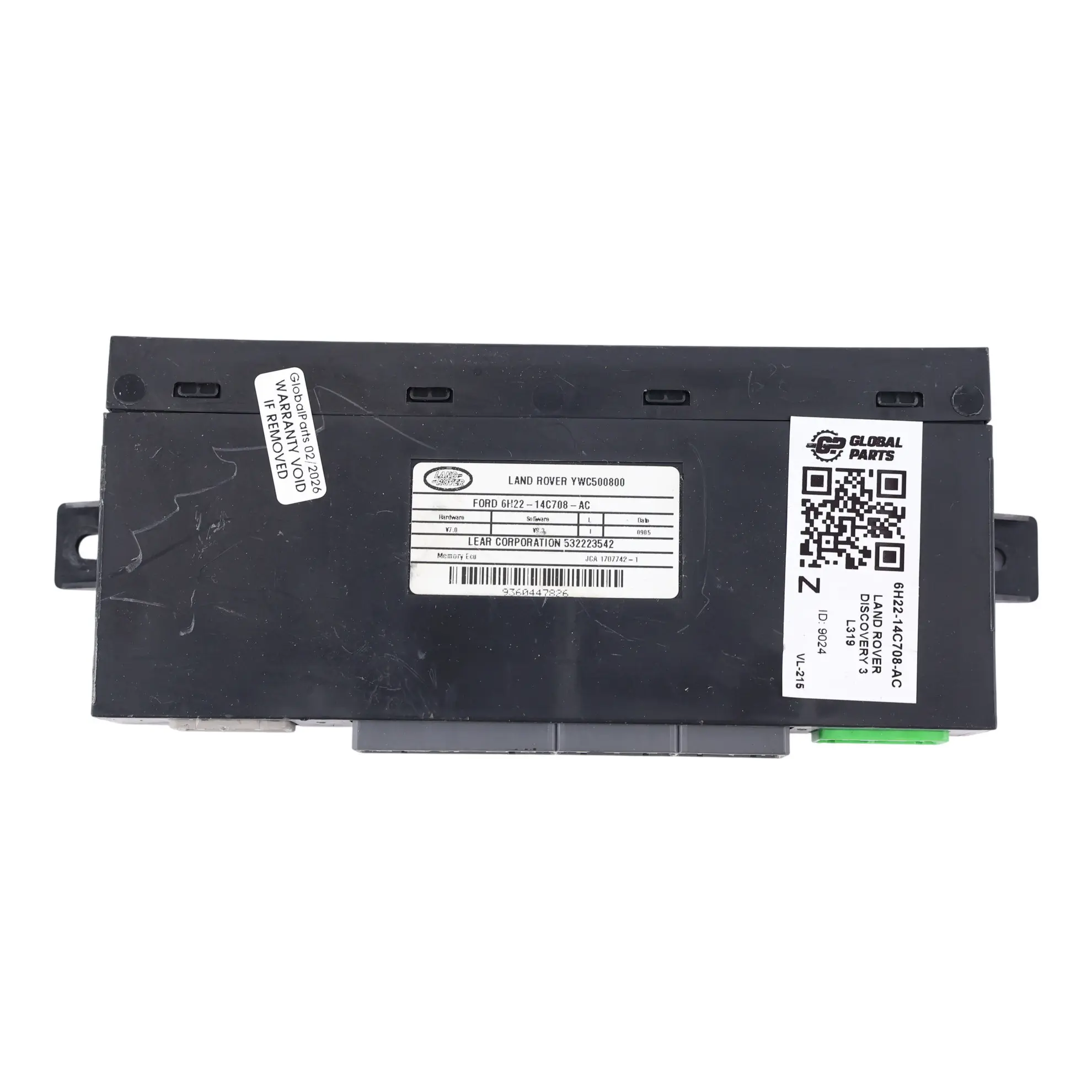 Land Rover Discovery 3 L319 Moduł Sterownik Fotela Przód 6H22-14C708-AC