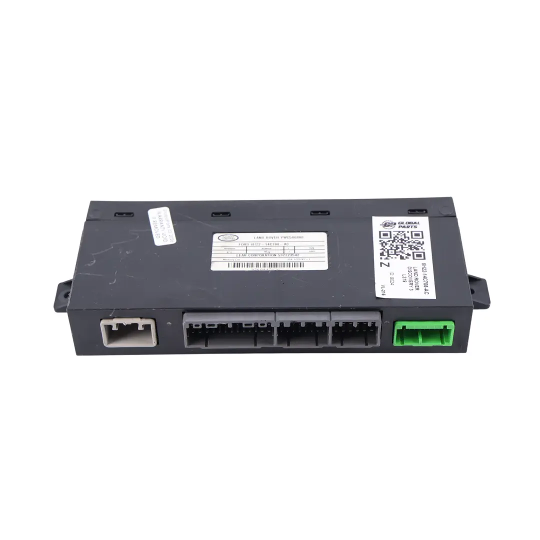 Module Contrôle Sièges Électriques Avant pour Land Rover Discovery 3 à propos du numéro de pièce 6H22-14C708-AC Land Rover Discovery 3 Module Contrôle Sièges Électriques Avant - SKU 6H22-14C708-AC - Numéro de pièce 6H22-14C708-AC