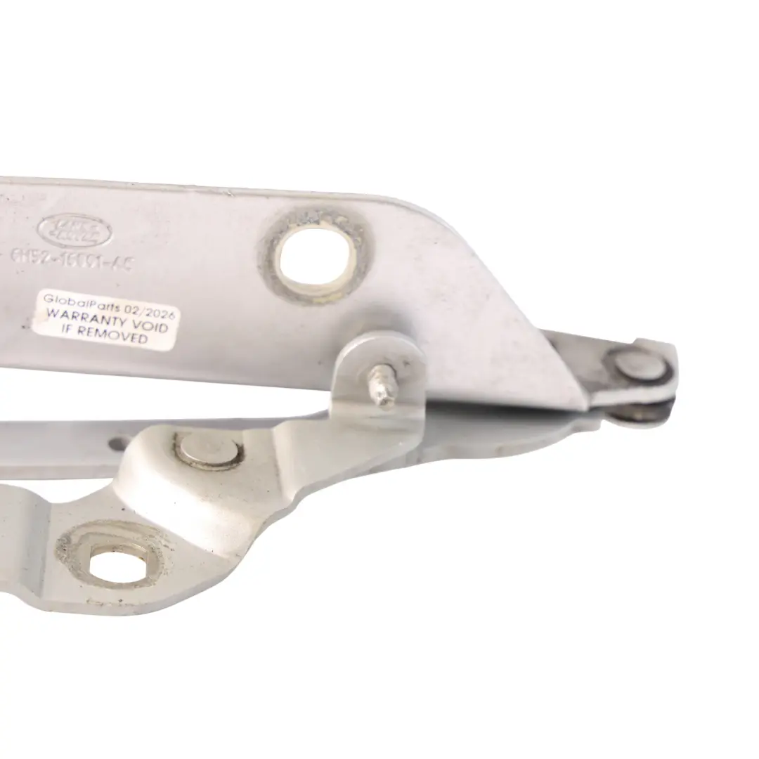 Range Rover L359 Cerniera Cofano Anteriore Sinistra Indus Silver 863 6H5216801AC - SKU 6H52-16801-AC-INS - Numero di parte 6H52-16801-AC