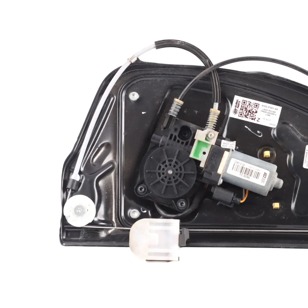 Land Rover Freelander 2 Rear Door Window Regulator Mechanism Motor Left N/S - SKU 6H52-27001-AK - Part number 6H52-27001-AK