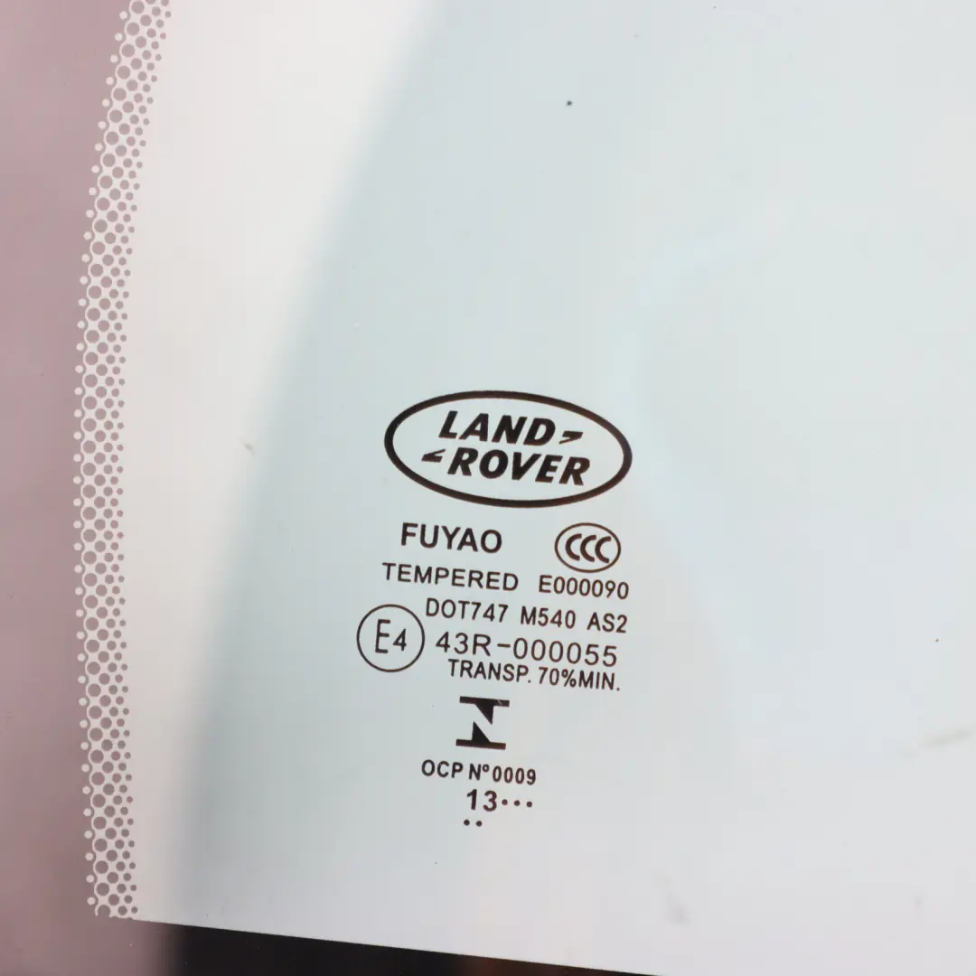 Land Rover Freelander 2 Luna Ventanilla Puerta Trasera Derecha AS2 LR044700 - SKU 6H52-29740-A - Número de pieza 6H52-29740-A