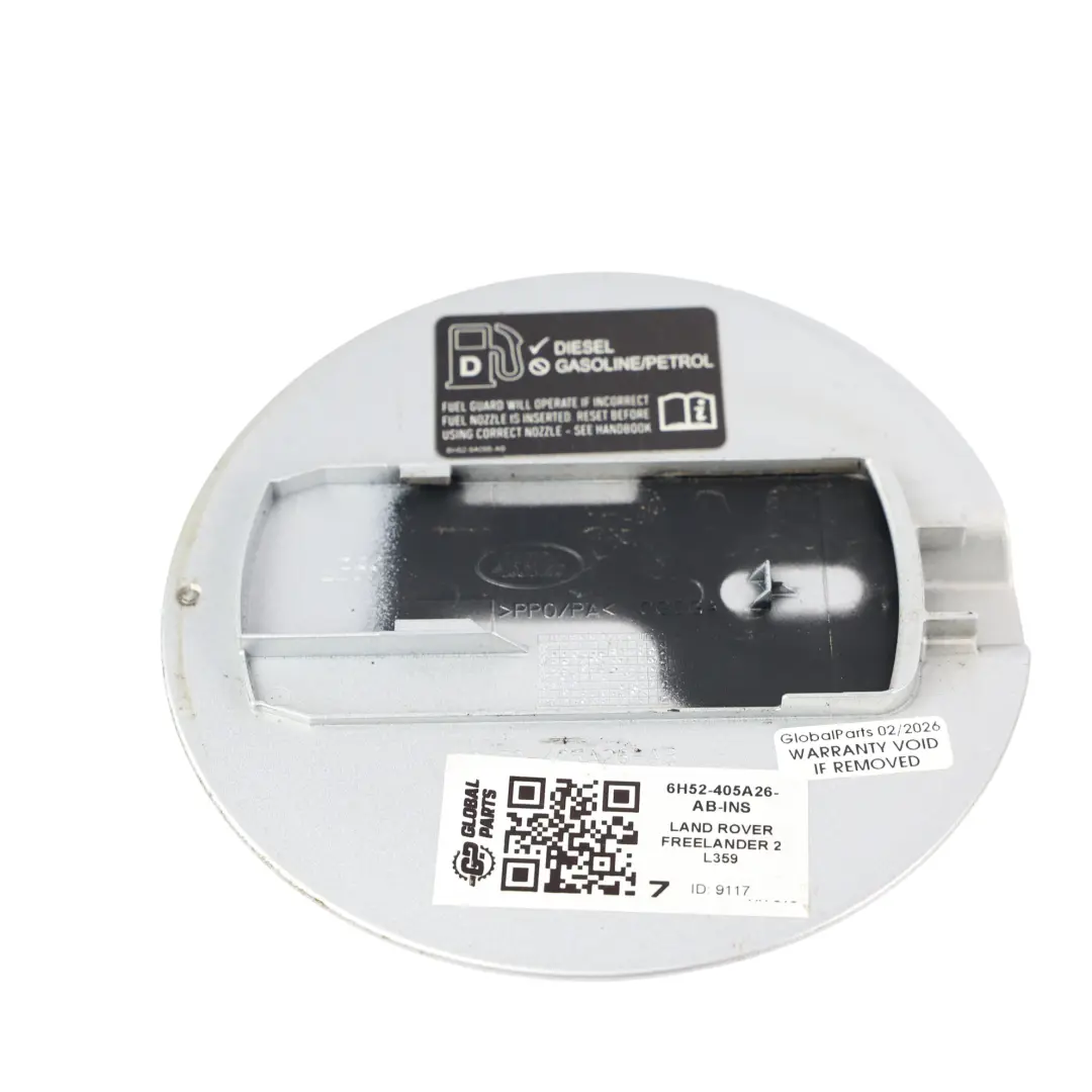 Land Rover Freelander 2 L359 Tappo Serbatoio Carburante Indus Silver - 863 - SKU 6H52-405A26-AB-INS - Numero di parte 6H52-405A26-AB