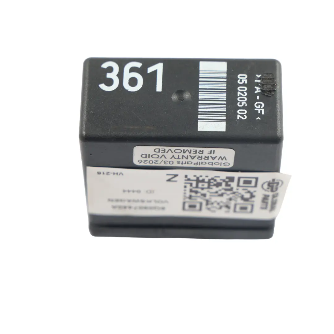 Volkswagen Transporter T5 Black Relay Control Unit 6 Pin 12V 361 - SKU 6Q0907440A - Part number 6Q0907440A